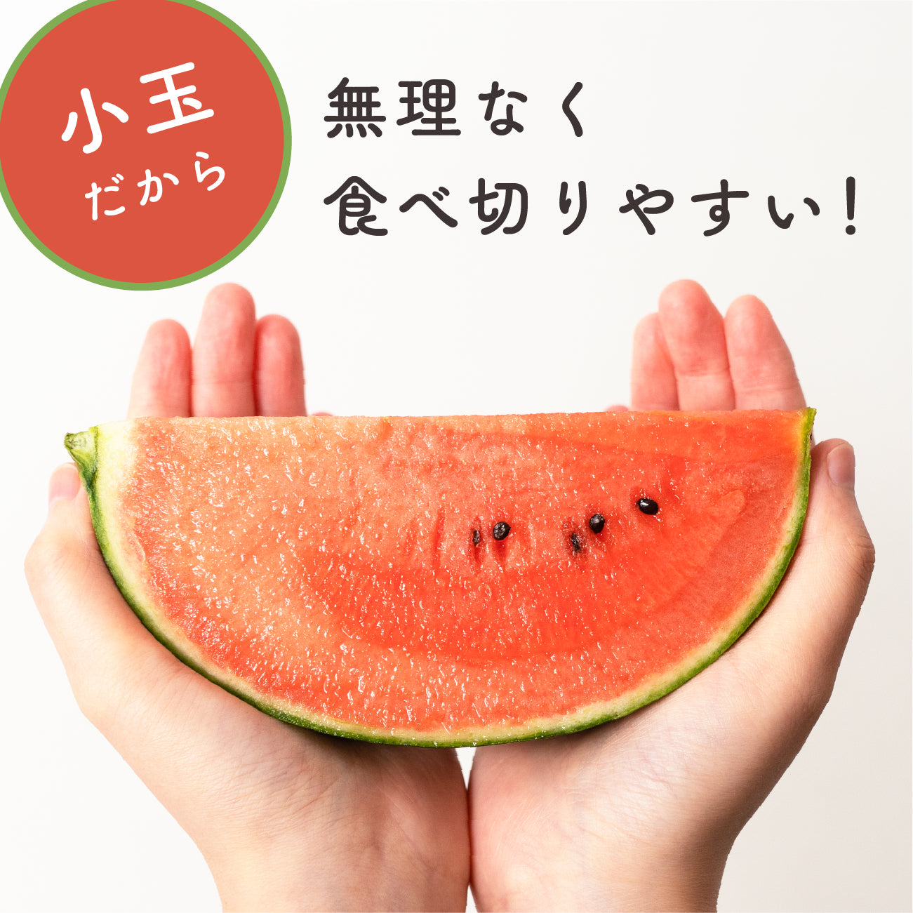 紅こだまスイカ ピノ・ガール