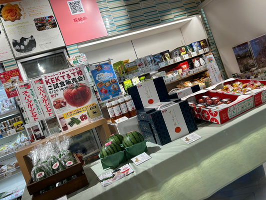 茨城県のアンテナショップ「イバラキセンス」で試食販売を行いました！